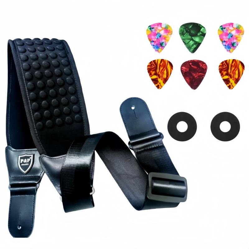 Guitar Strap Padded - P&P Ensemble de 9 sangles de