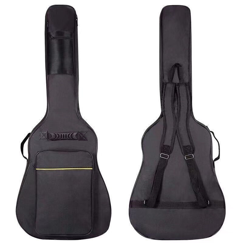 Guitar Strap Padded - Sac à dos noir imperméable à