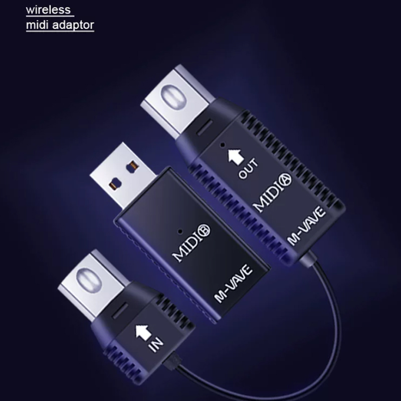 Audio Music Instrumental - En stock, adaptateur MIDI sans fil