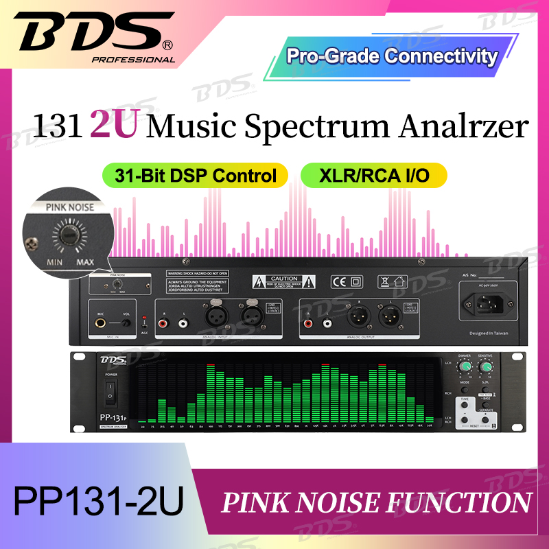Audio To Music Generator - Analyseur audio BDS PP-131P à montage