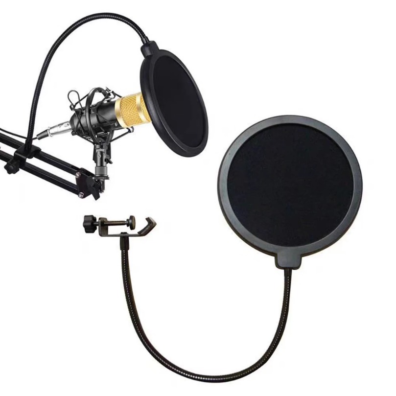 Recording Pop Filter - VIKEFON accessoires de Microphone filtre PoP