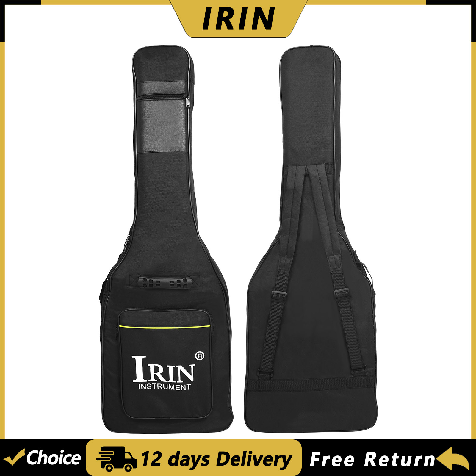 Guitar Strap Padded - Étui pour guitare électrique IRIN MC23