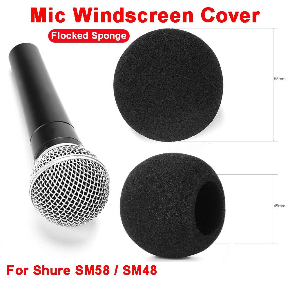 Recording Pop Filter - Cache-micro de remplacement en mousse floquée
