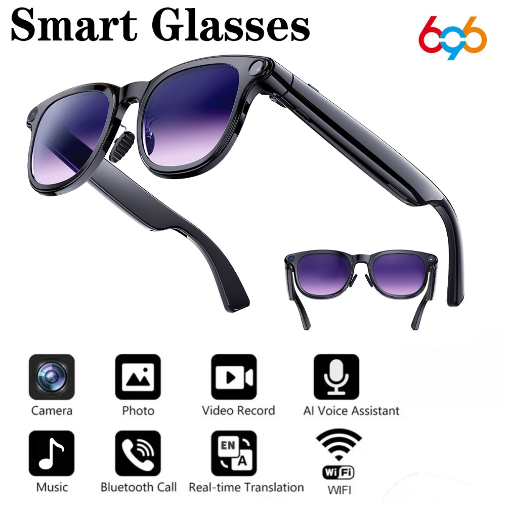 Audio Music To Video Ai - Lunettes intelligentes AI Assistant traduction en