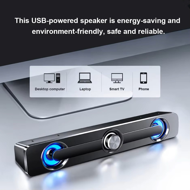 Audio Music System For Home - Barre de son portable filaire avec
