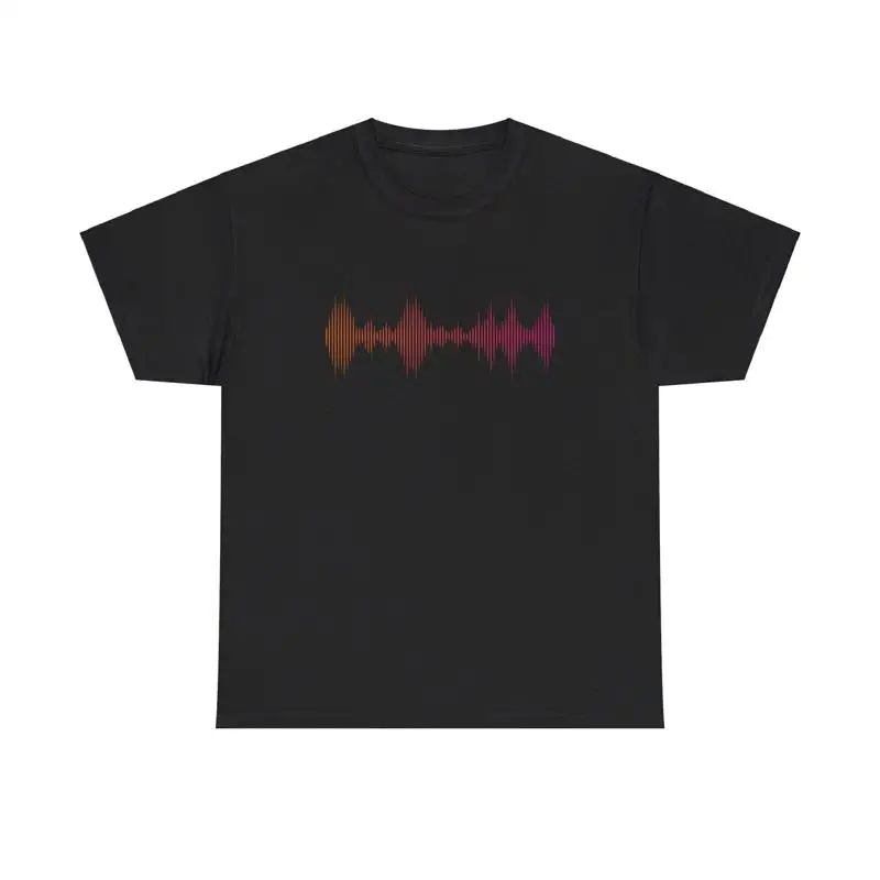 Audio Vibes Music - T-shirt Soundwave Vibes, cool, minimaliste, audio,