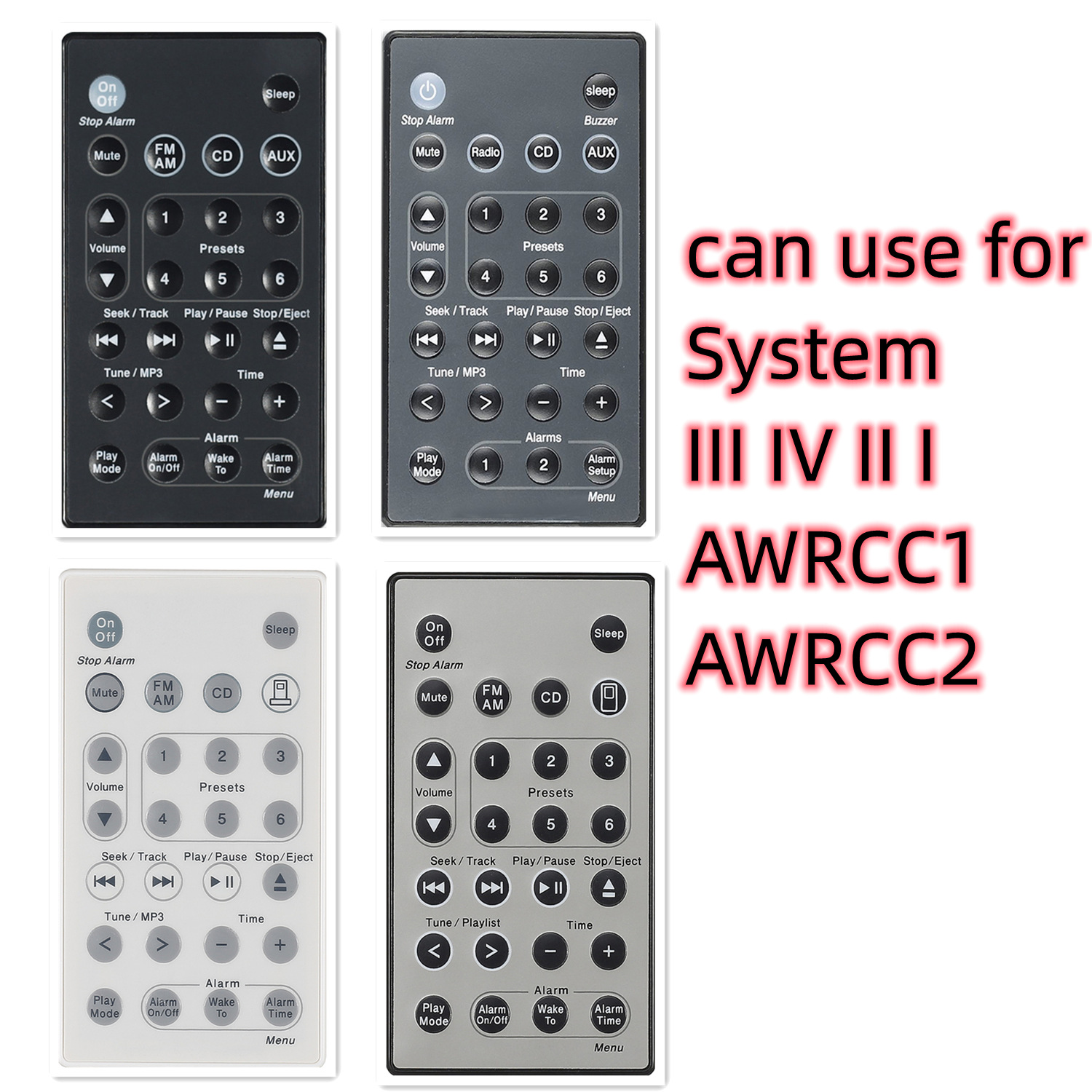 Audio To Music Generator - Télécommande universelle de remplacement pour Bose