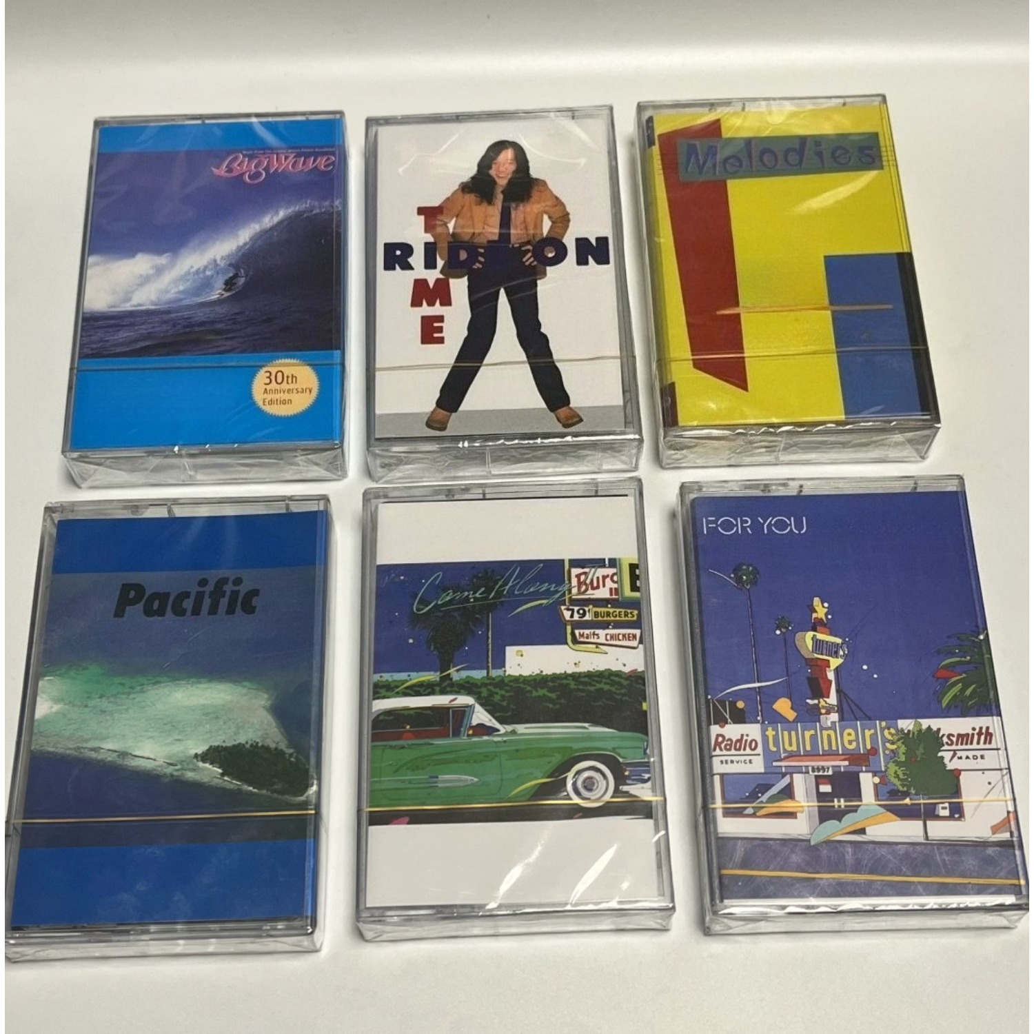 Audio Vibes Music - Cassette audio de style vintage City-Pop,