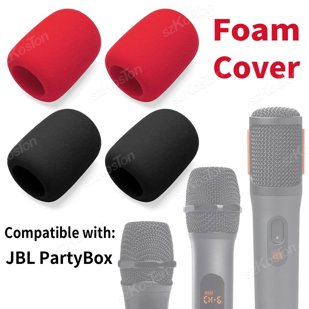 Recording Pop Filter - Paquet de 2 housses en mousse