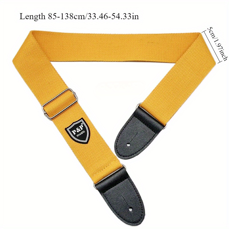 Sangle de guitare aux couleurs - Guitar Strap Padded avis et prix