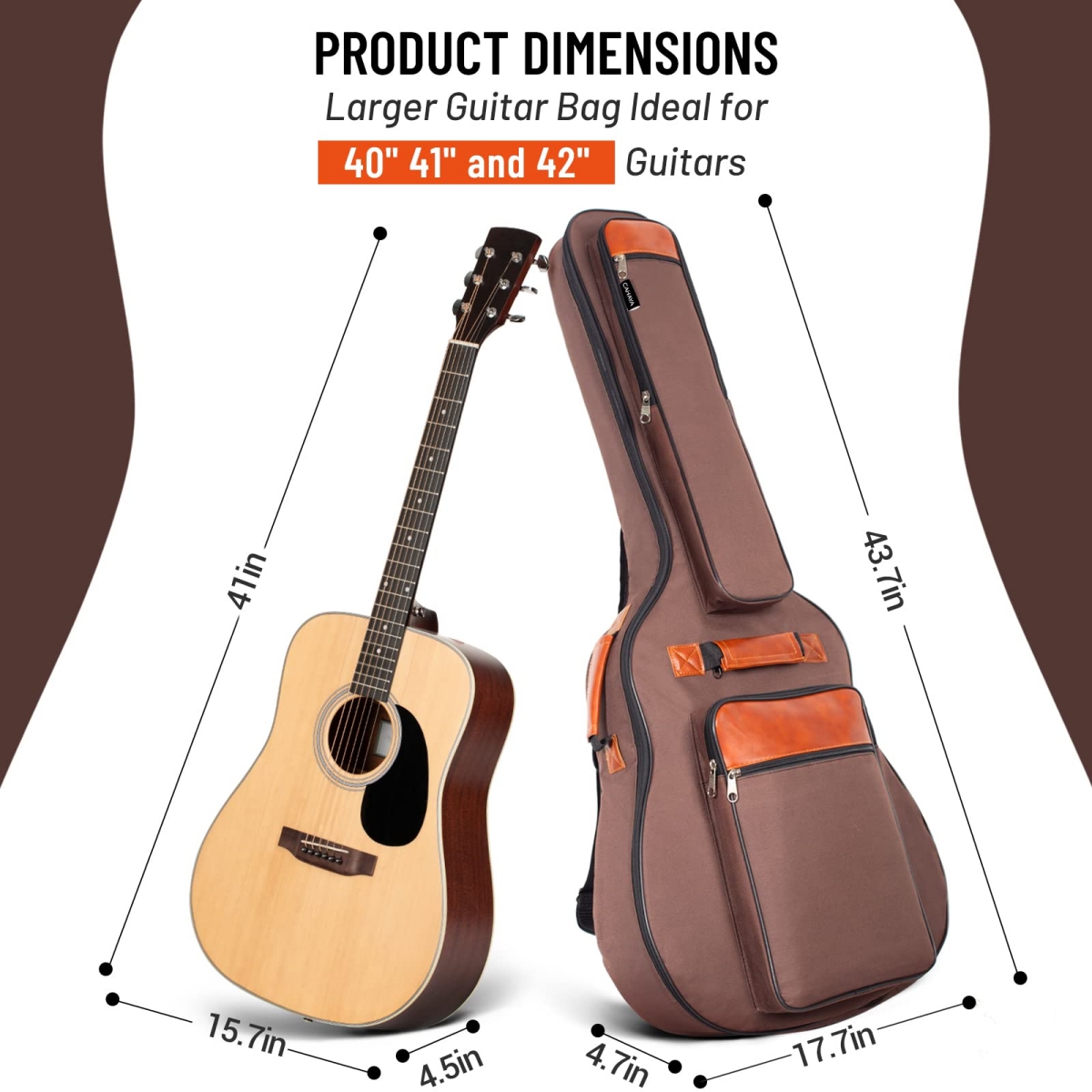 Miwayer-sac pour guitare acous - Guitar Strap Padded avis et prix
