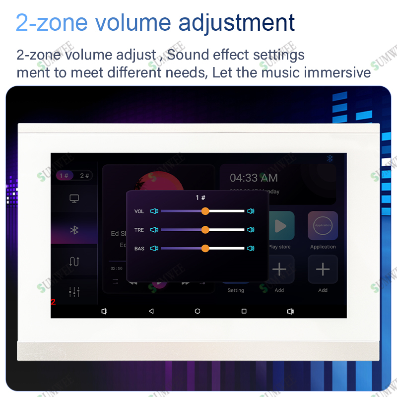 Amplificateur mural audio inte - Audio Music Background Free avis et prix