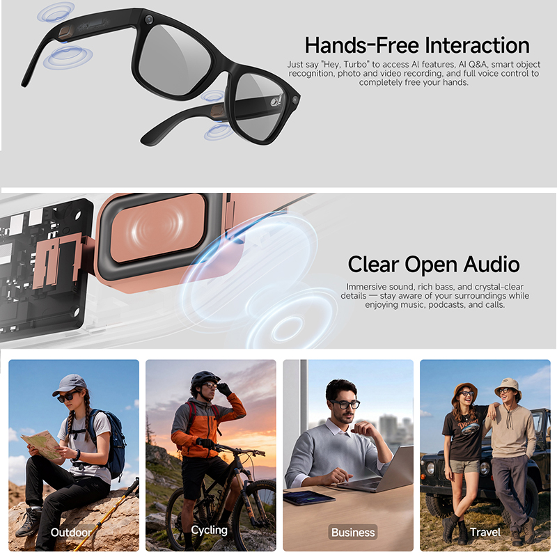 Nouvelles Lunettes Intelligent - Audio Music To Video Ai avis et prix
