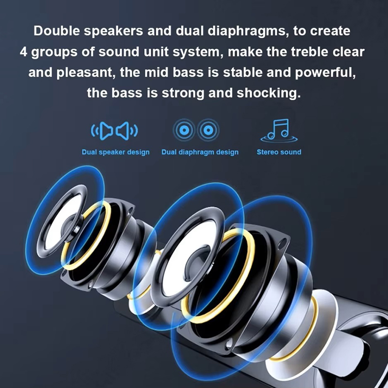 Barre de son portable filaire  - Audio Music System For Home avis et prix