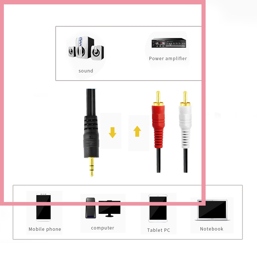 Câble répartiteur audio 3,5 mm - Audio Music Player Pc avis et prix