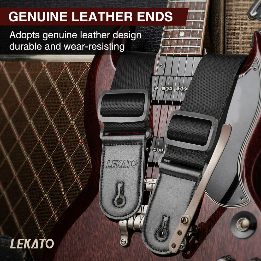 LEKATO Ceinture de support de  - Guitar Strap Padded avis et prix
