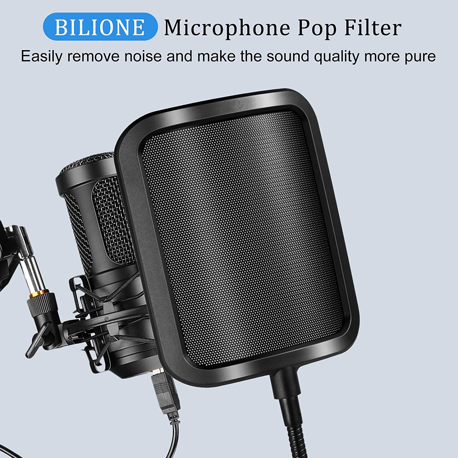 Filtre anti-pop en métal, Micr - Recording Pop Filter avis et prix