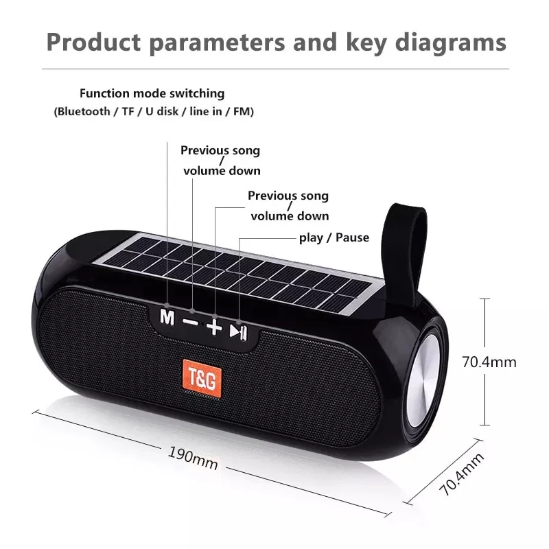 Radio solaire FM extérieur Por - Audio Music System For Home avis et prix