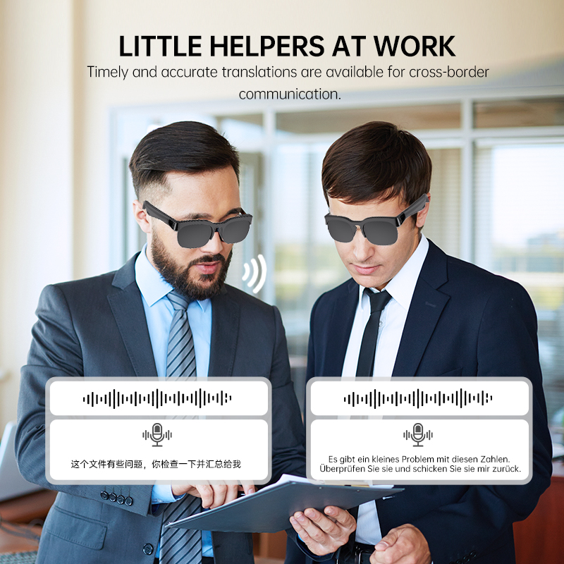 Lunettes audio intelligentes I - Audio Music To Video Ai avis et prix
