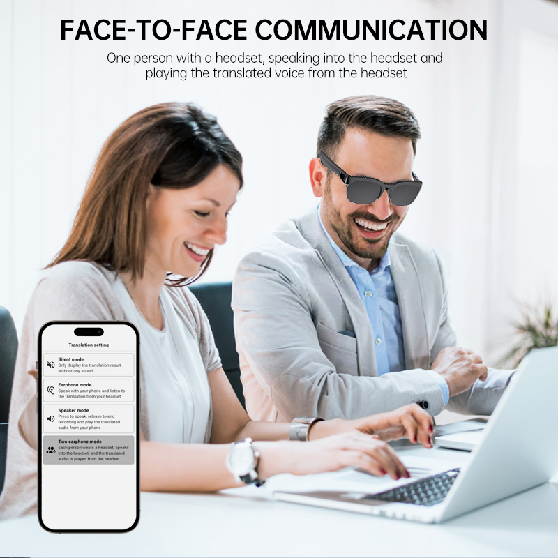 Lunettes audio intelligentes I - Audio Music To Video Ai avis et prix