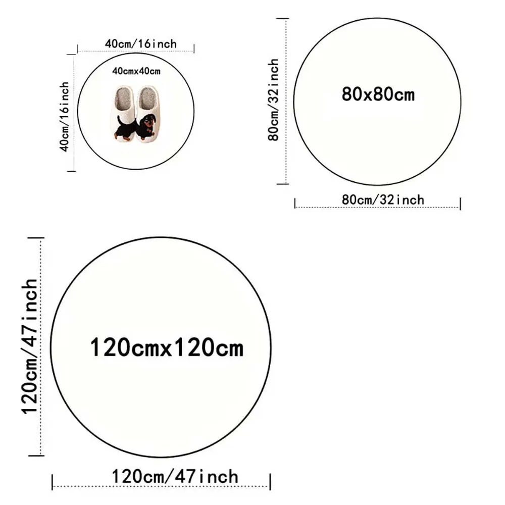 Tapis de porte rond avec motif - Audio Vibes Music avis et prix