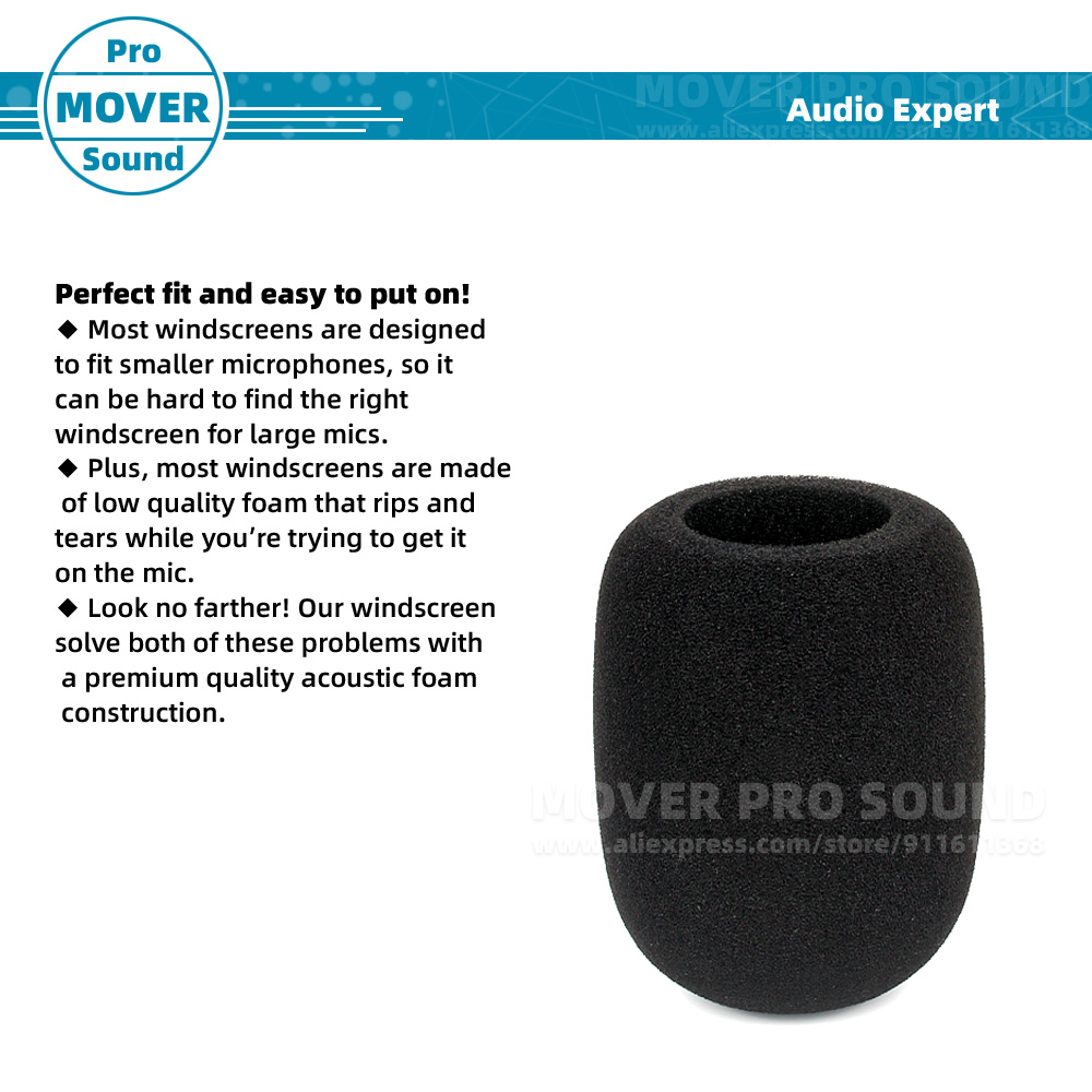 Pare-brise en mousse pour micr - Recording Pop Filter avis et prix